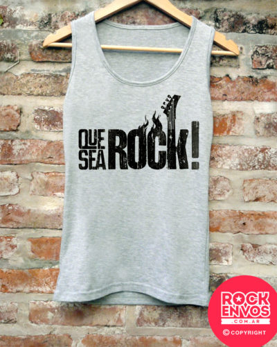 Musculosa deportiva Rock en Vos Riff – Que sea rock art: MMD-0036